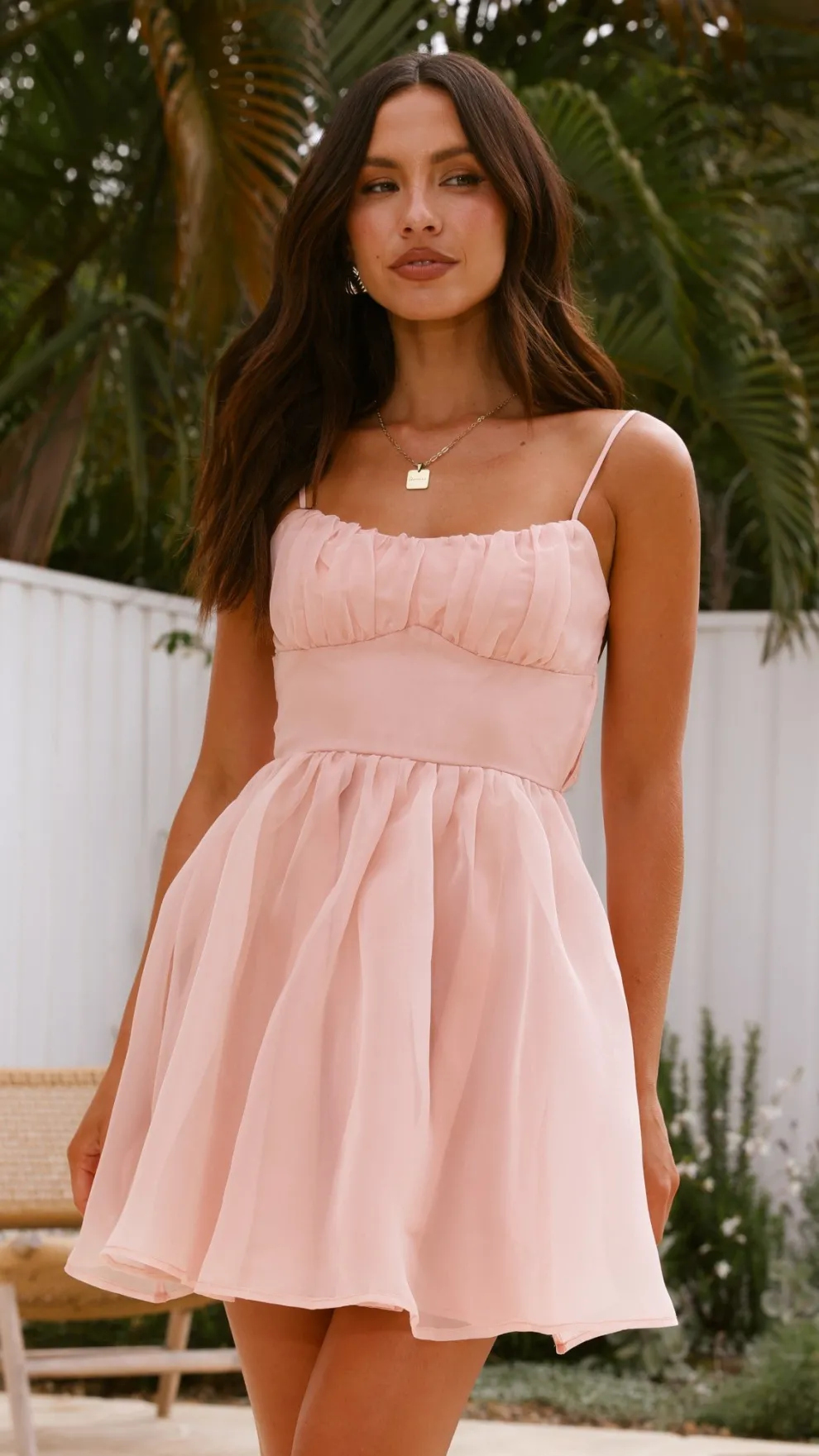 Ciele Mini Dress - Pink