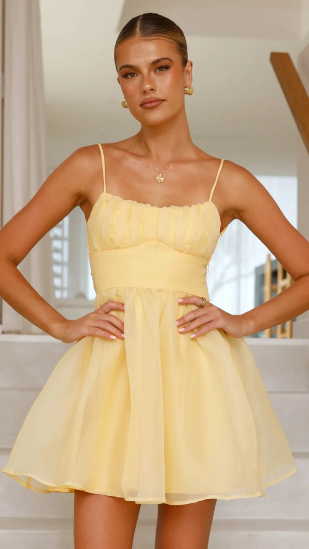 Ciele Mini Dress - Lemon