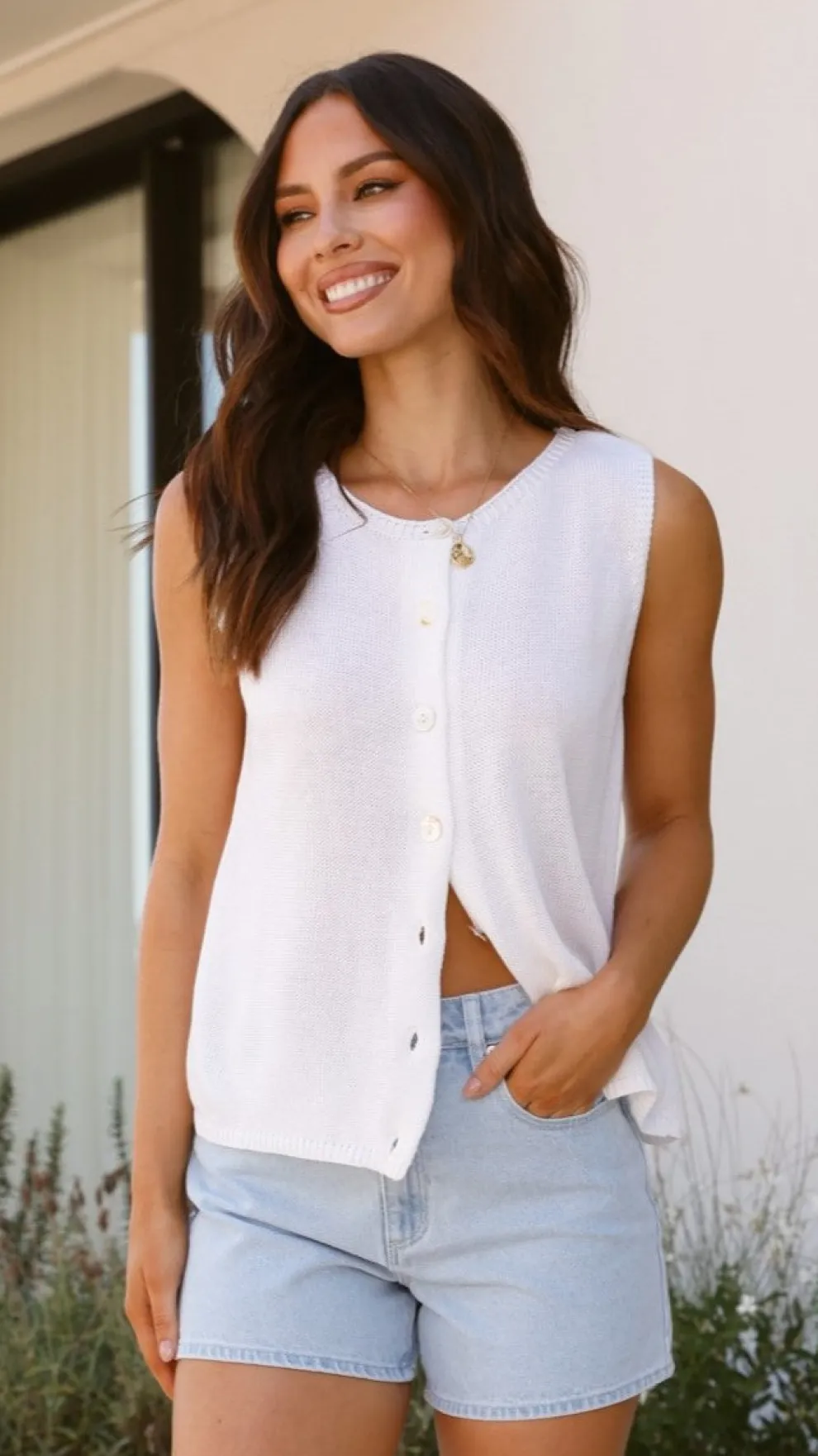 Cloe Top - White