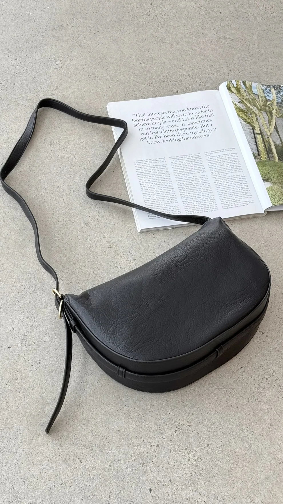 Collins Crossbody Bag - Black
