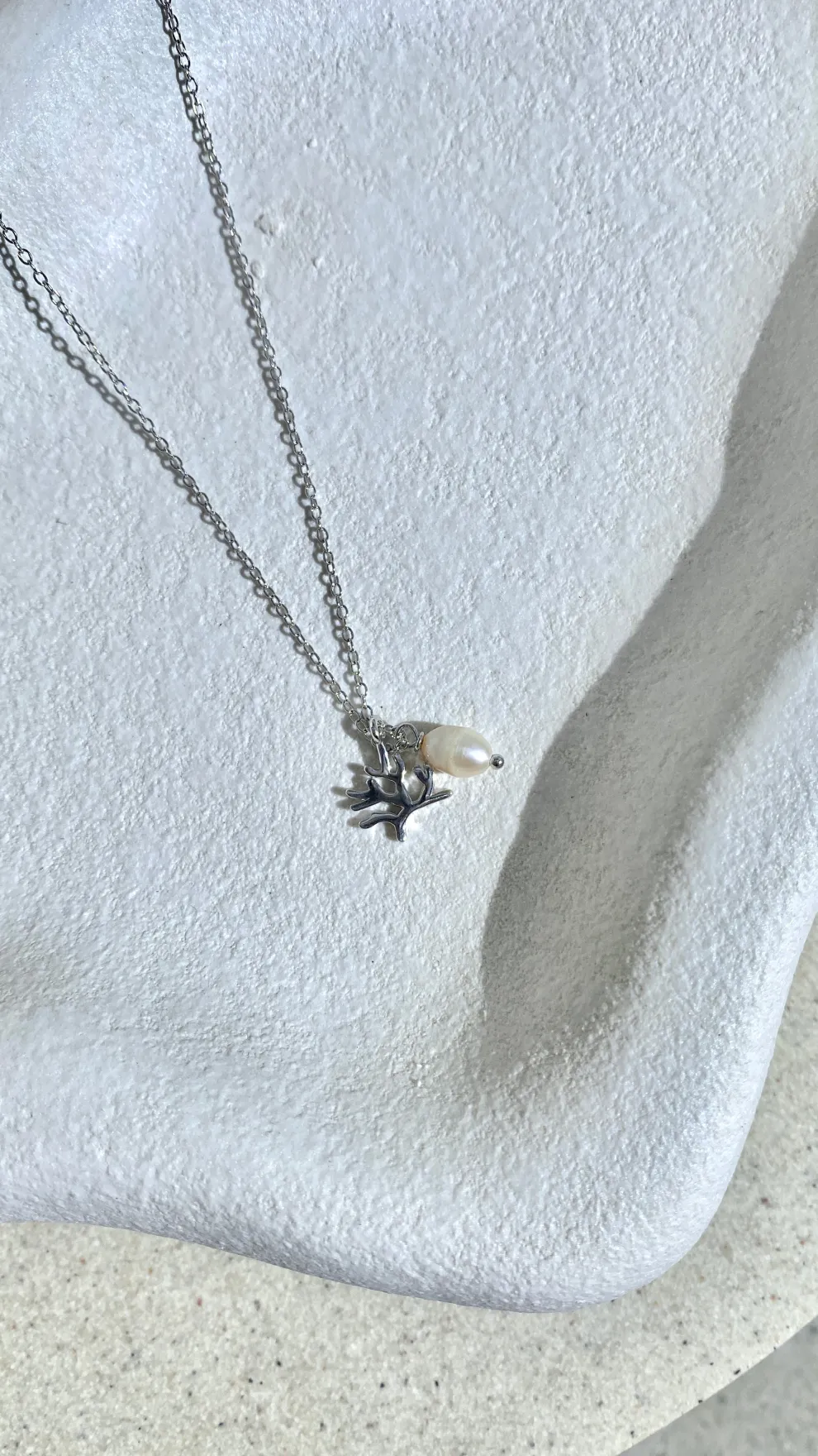 Coral Cove Necklace - Sterling Silver