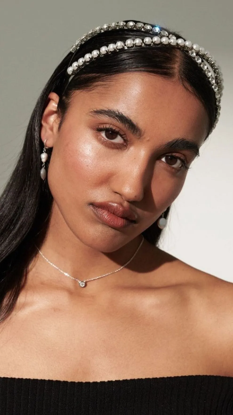 Daley Headband - Pearl