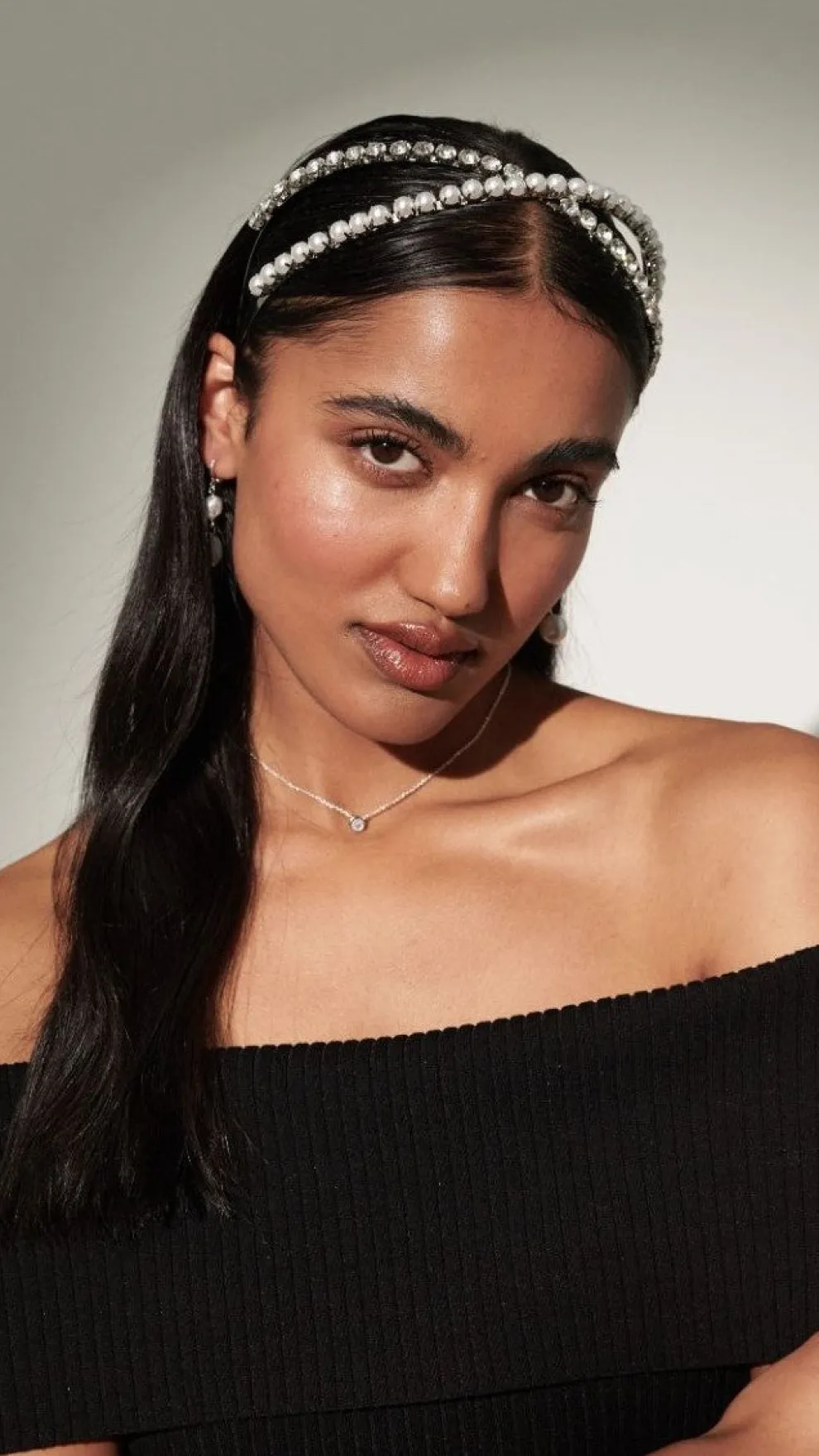 Daley Headband - Pearl