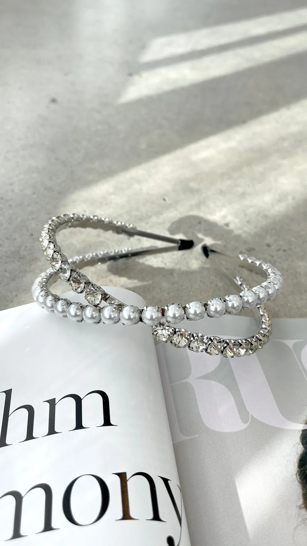 Daley Headband - Pearl