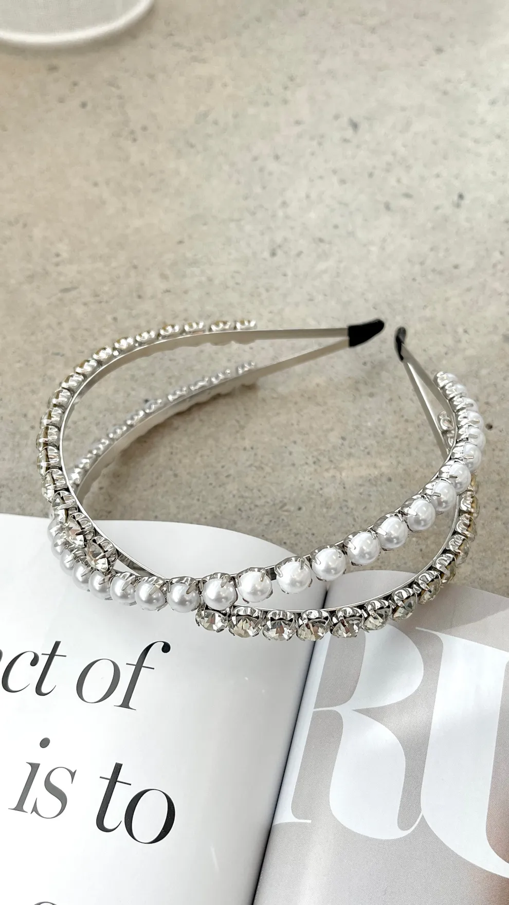 Daley Headband - Pearl