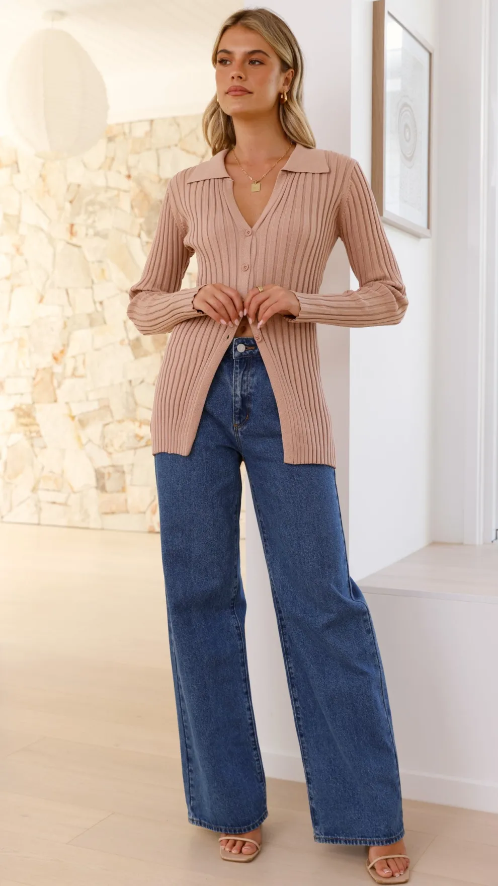 Darcy Knit Top - Mocha