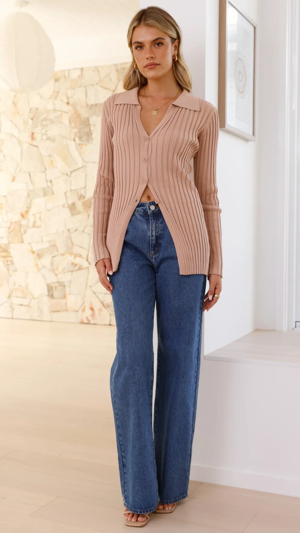 Darcy Knit Top - Mocha