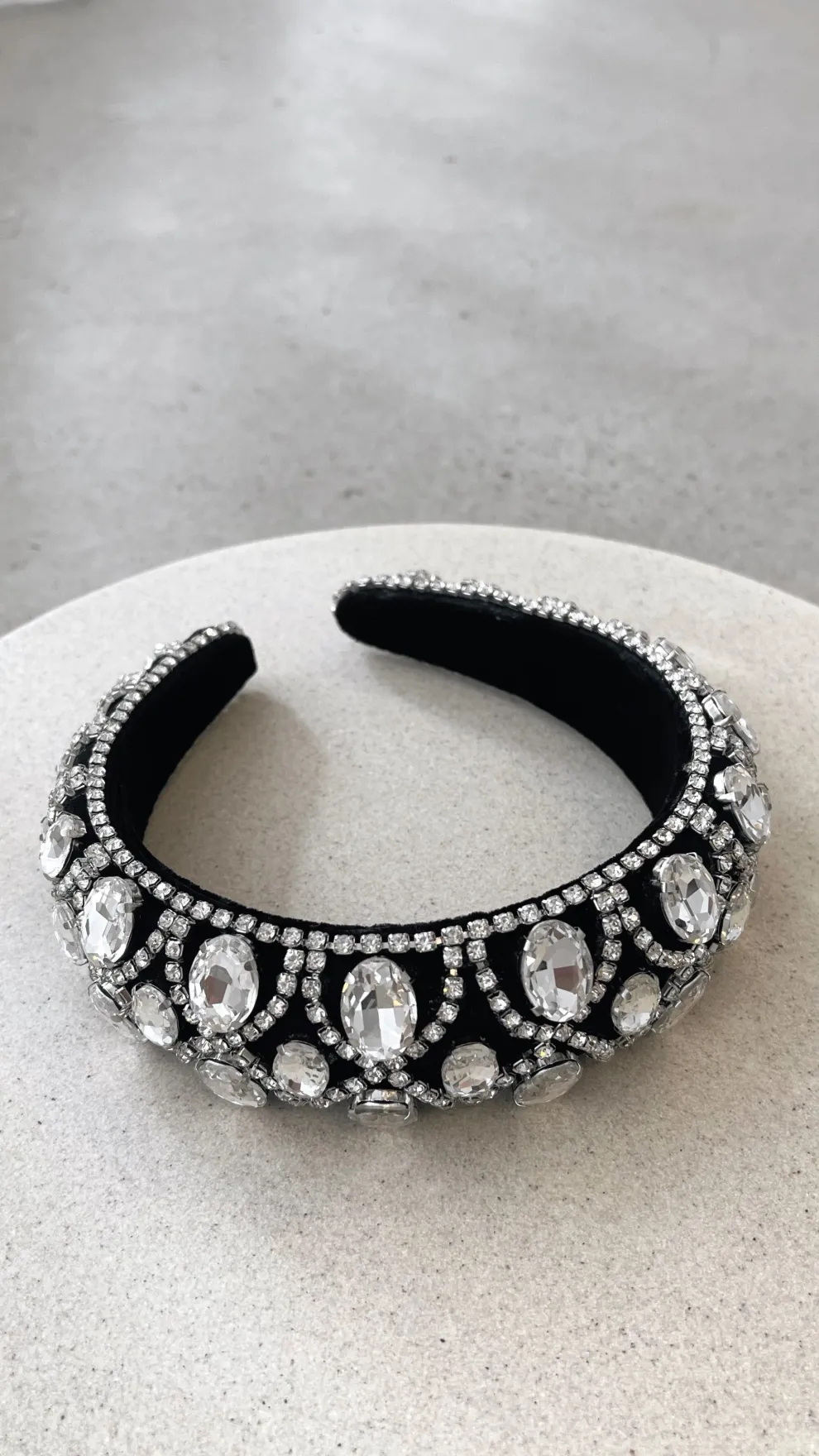 Deka Headband - Black/Silver