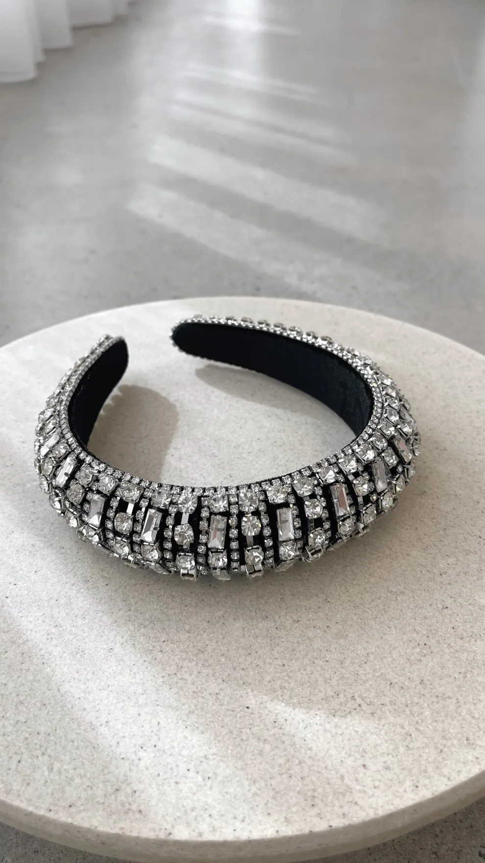 Delacruz Headband - Black/Silver