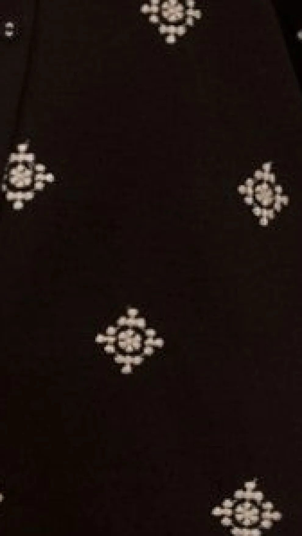 Delainey Mini Dress - Black/Beige