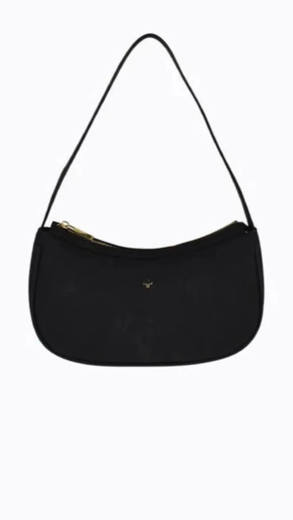 Dixiee Shoulder Bag - Black Suede