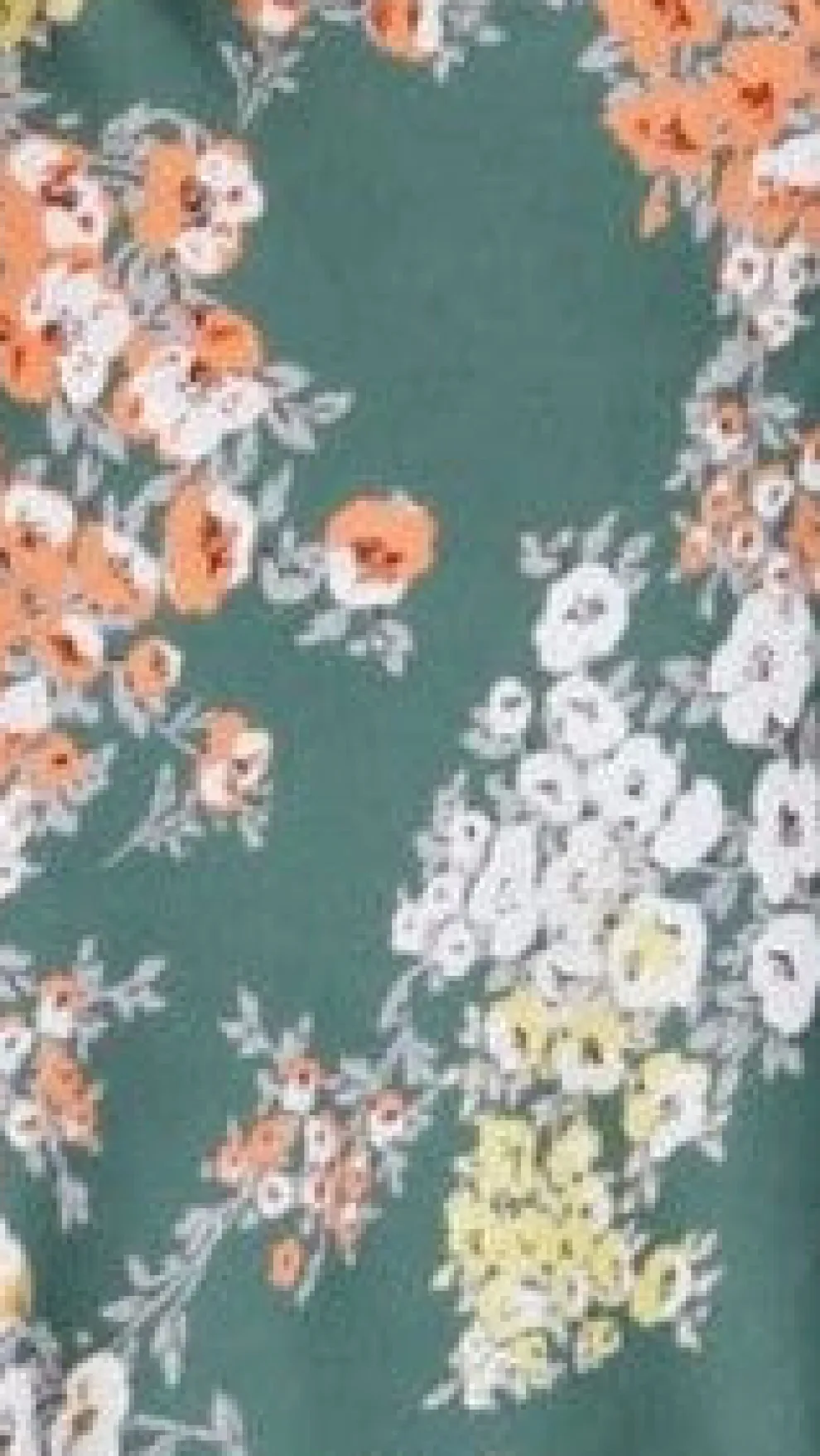 Dreamers Midi Dress - Green Floral