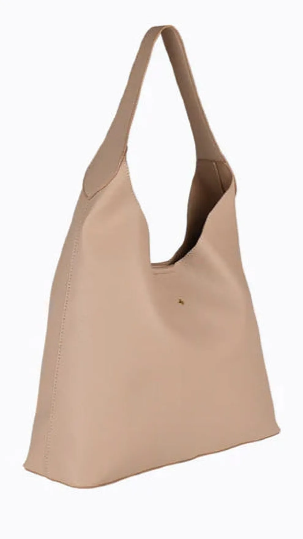 Duke Hobo Bag - Nude PU