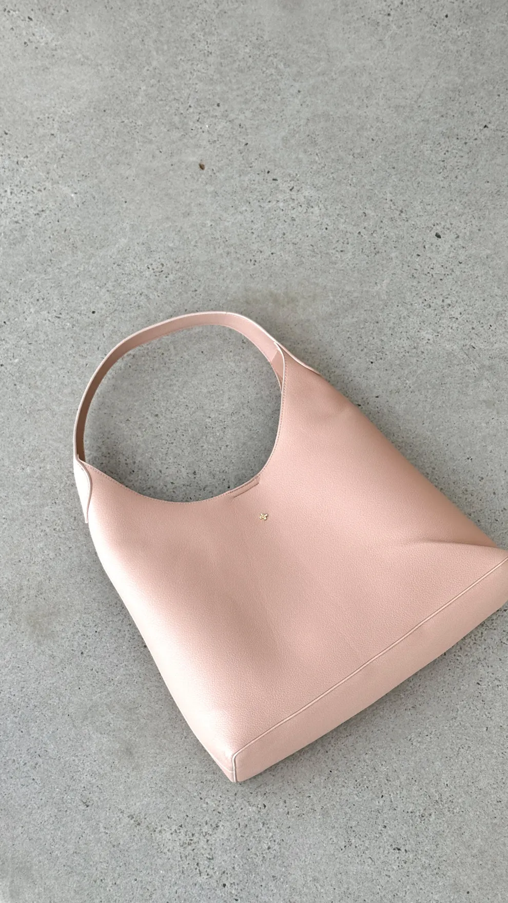 Duke Hobo Bag - Nude PU