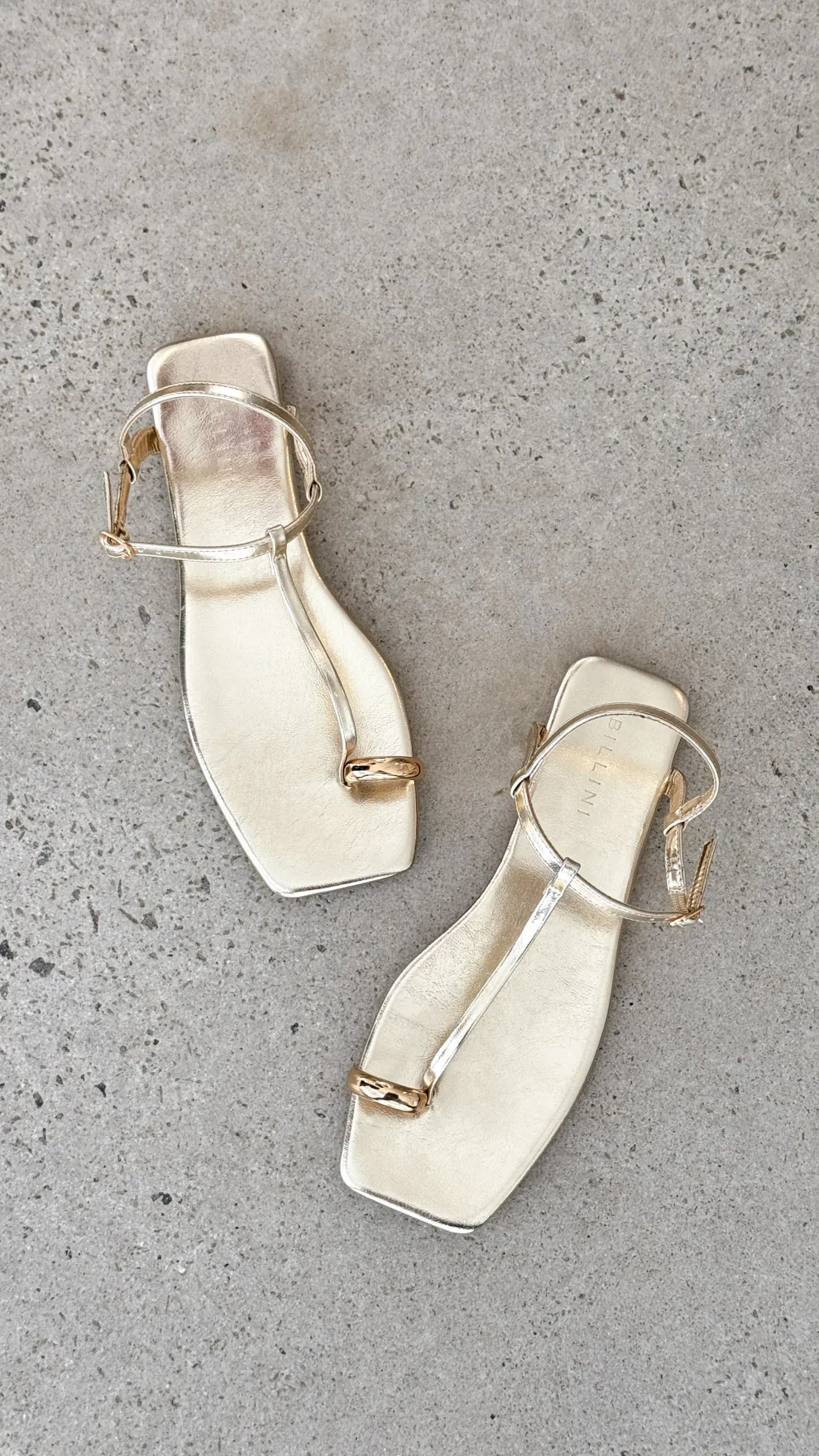 Elodia Sandal - Gold Metallic