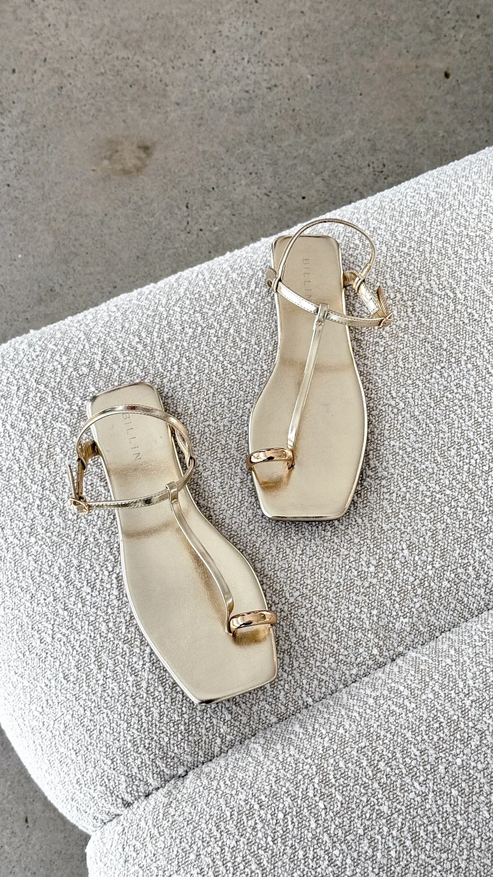 Elodia Sandal - Gold Metallic