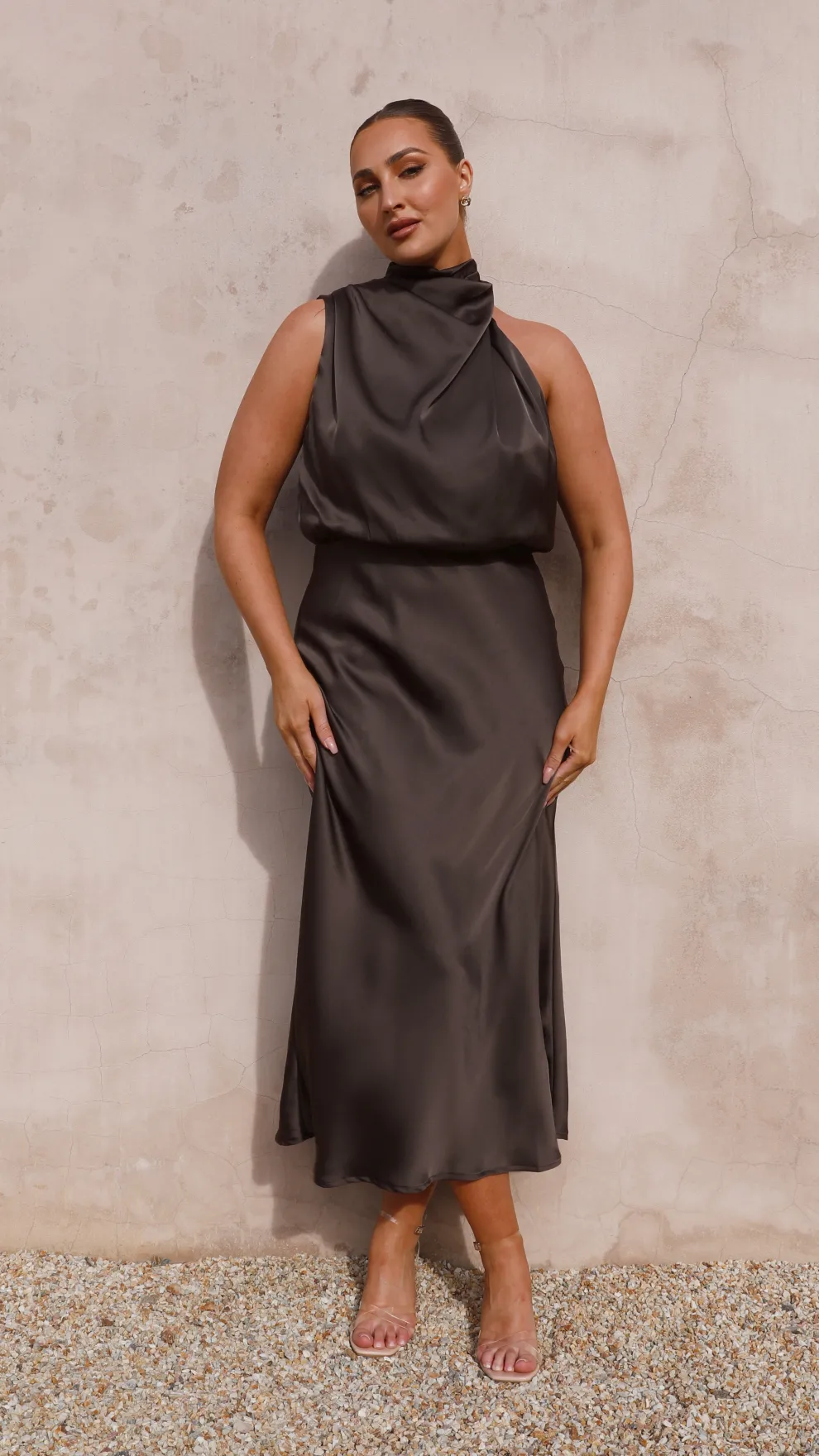 Esther Maxi Dress - Espresso