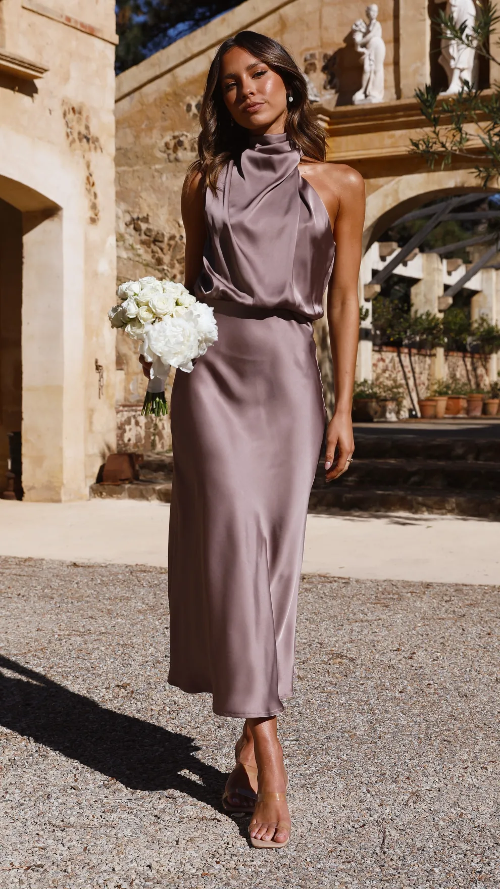 Esther Maxi Dress - Mushroom