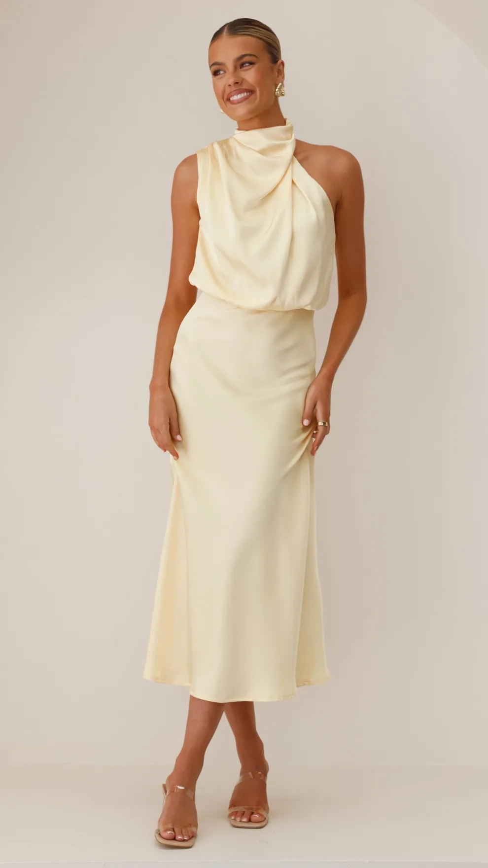 Esther Maxi Dress - Yellow