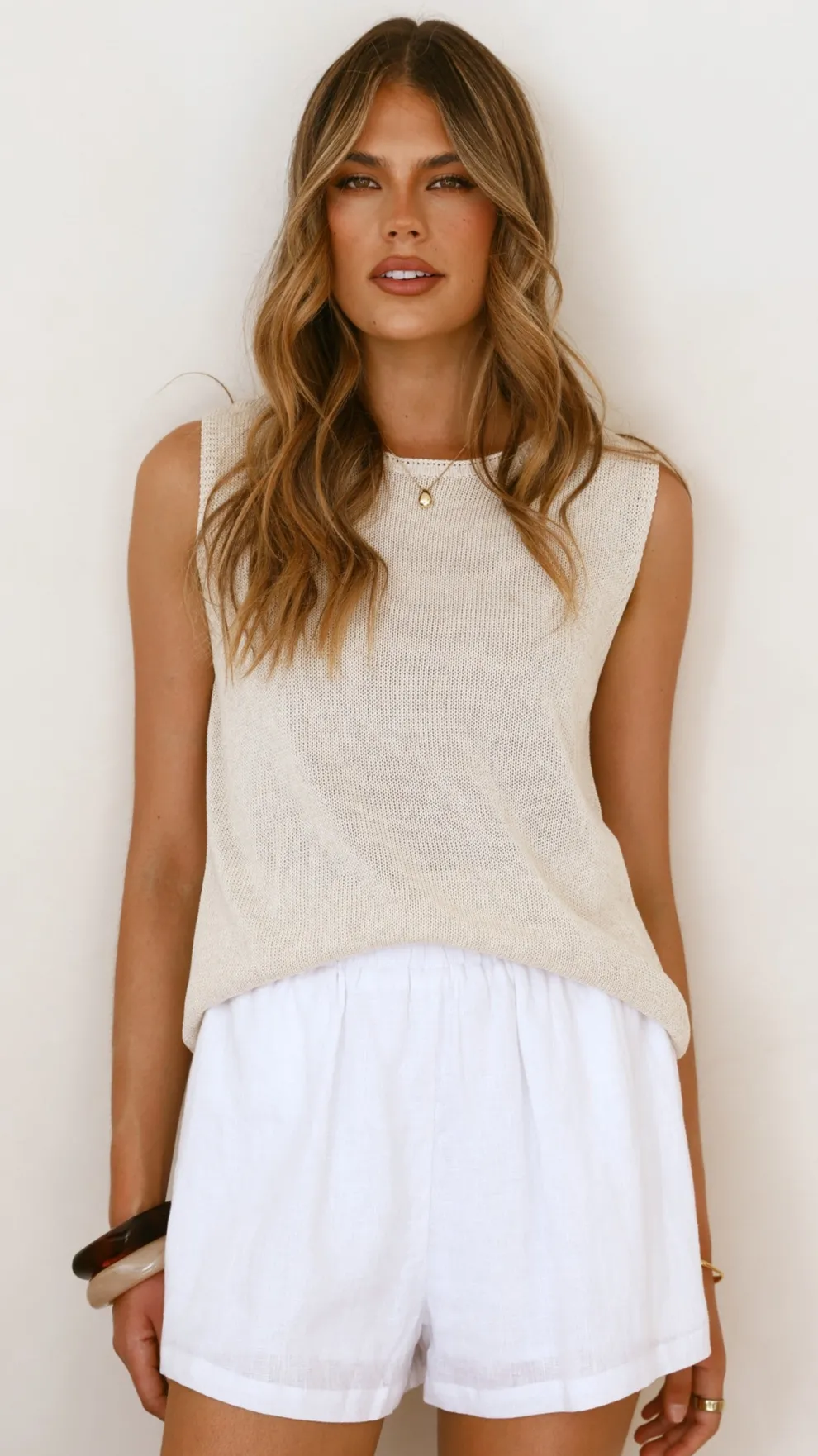 Fareeda Top - Natural