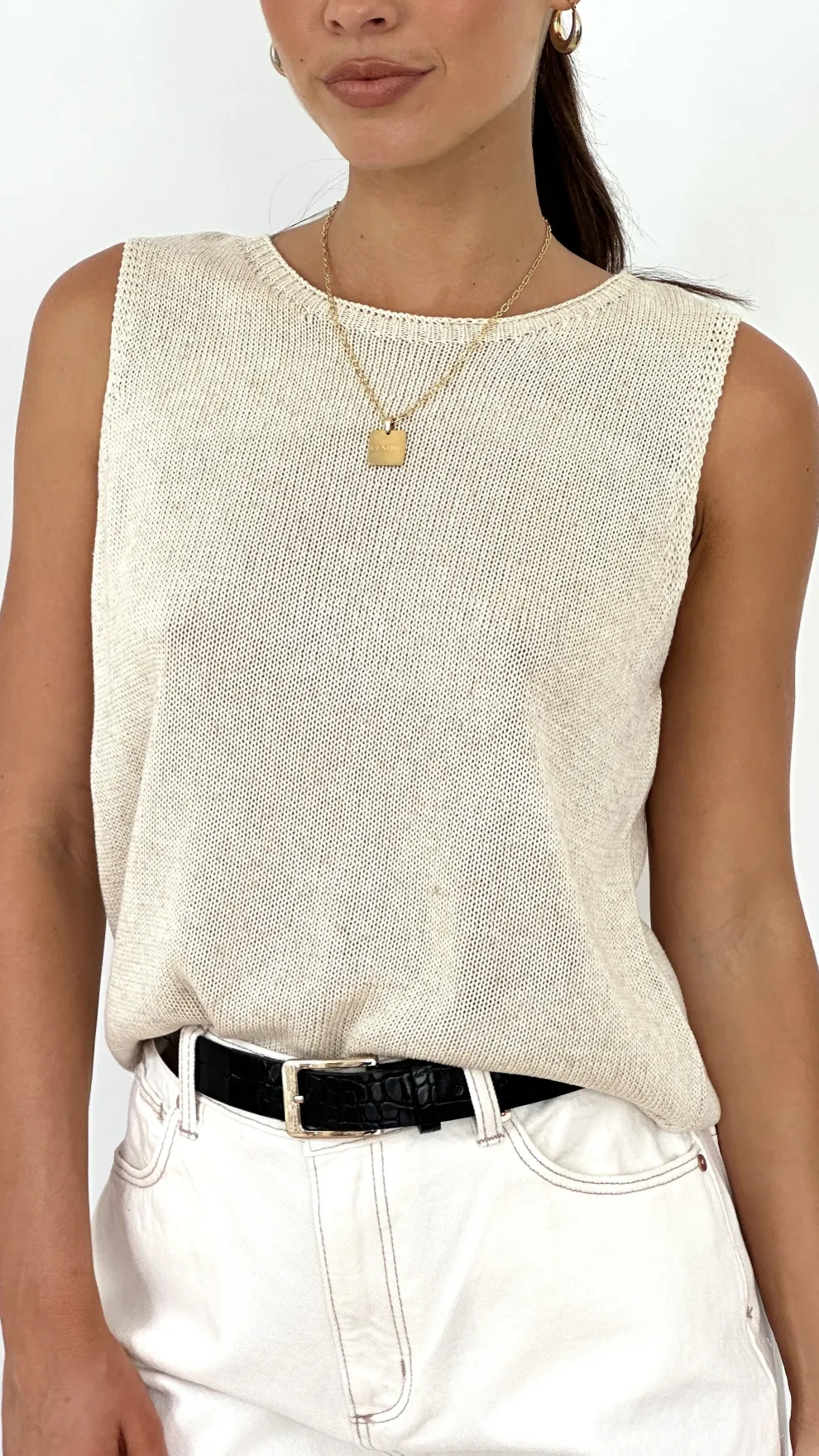 Fareeda Top - Natural