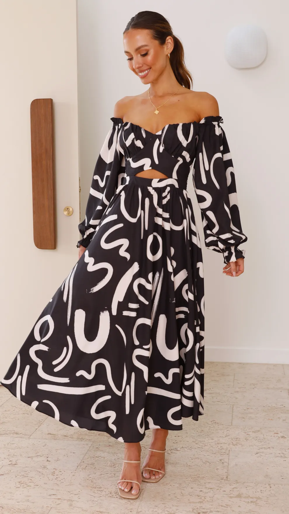 Freya Maxi Dress - Black