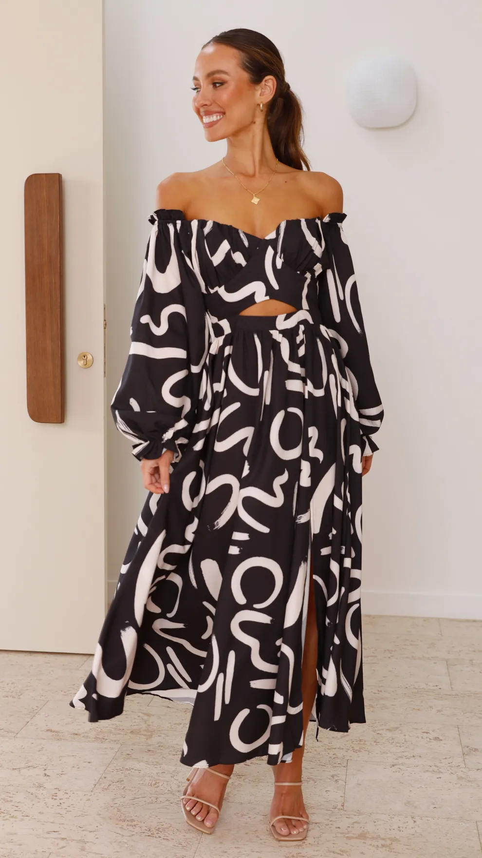 Freya Maxi Dress - Black