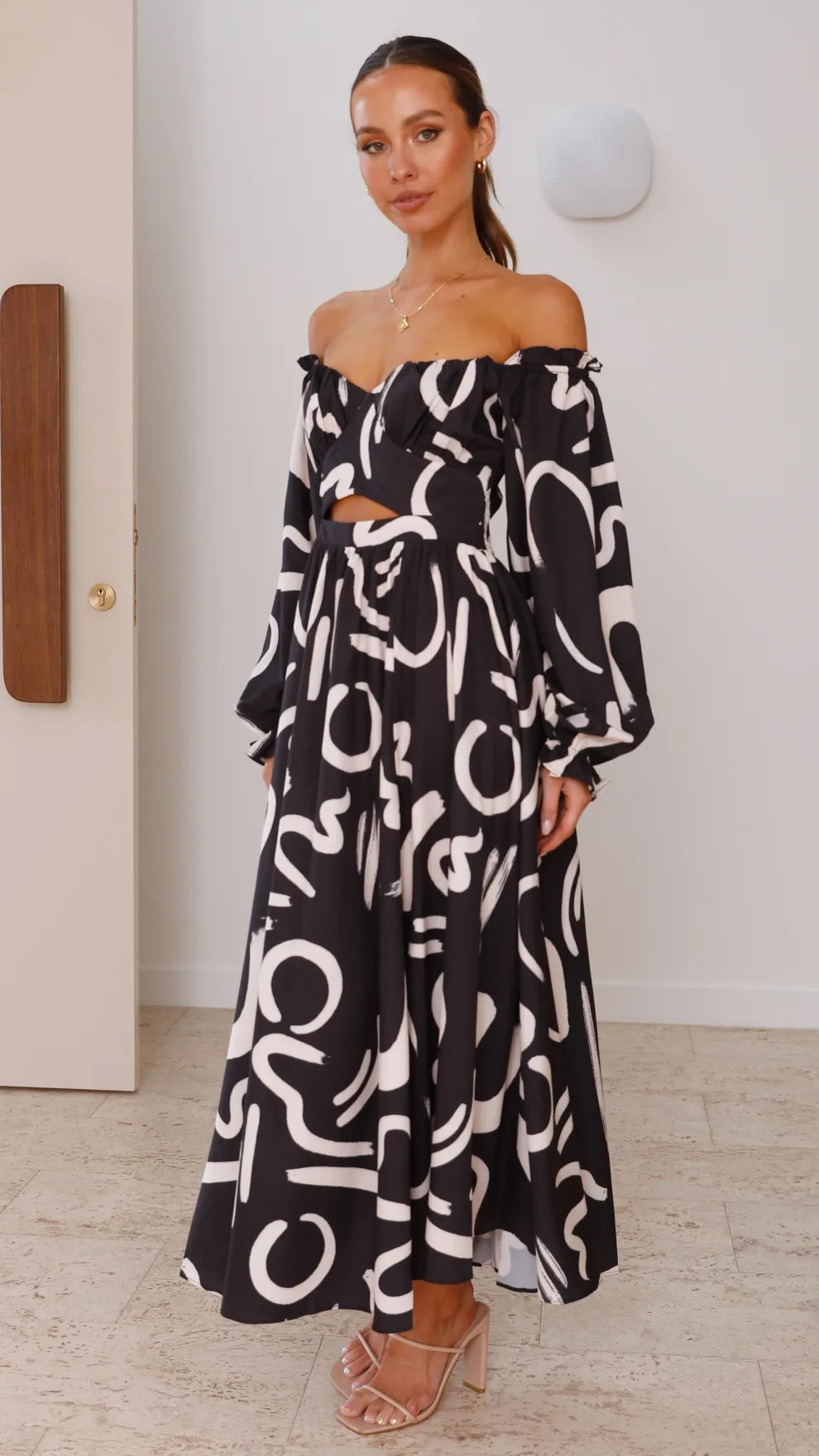 Freya Maxi Dress - Black