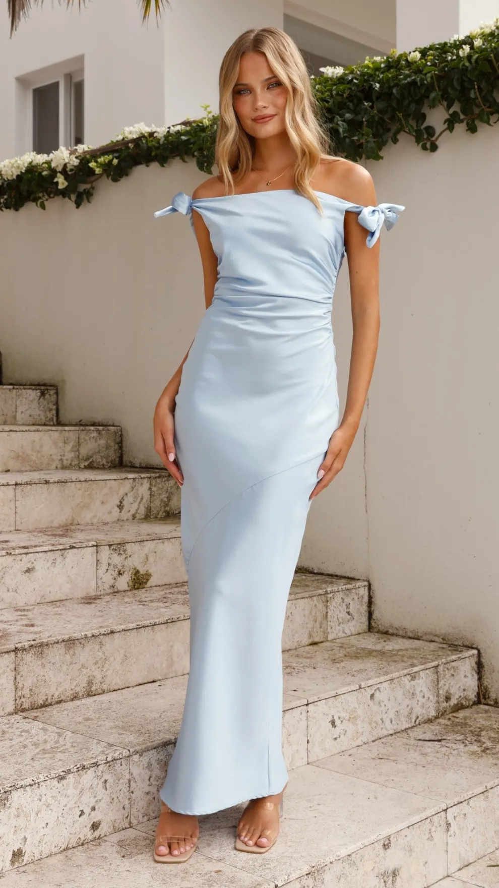 Frida Maxi Dress - Blue