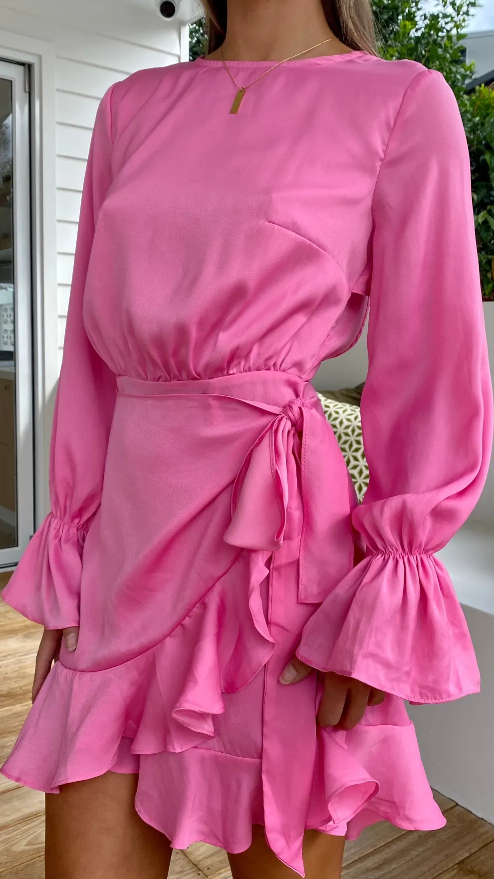 Geneva Dress - Hot Pink