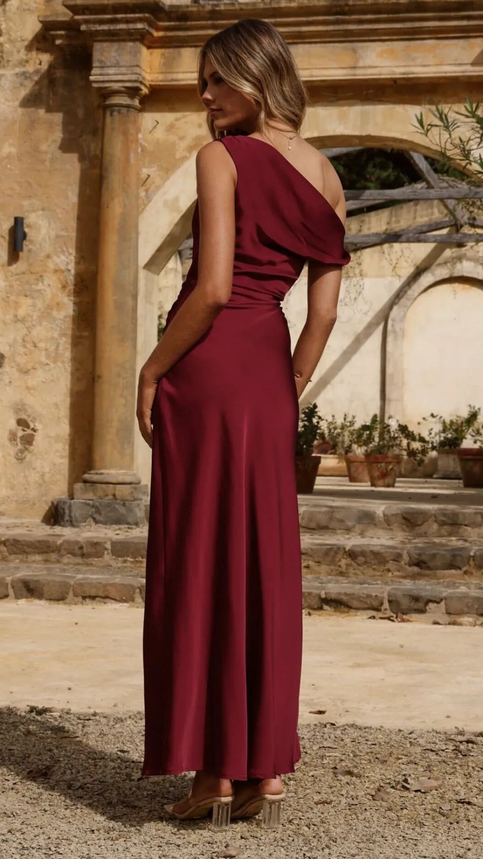 Gigi Maxi Dress - Wine