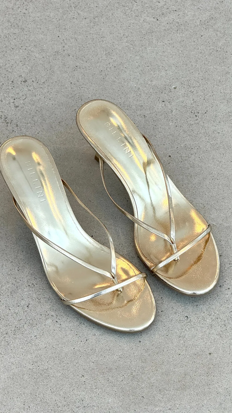 Gillie Heel - Gold Metallic