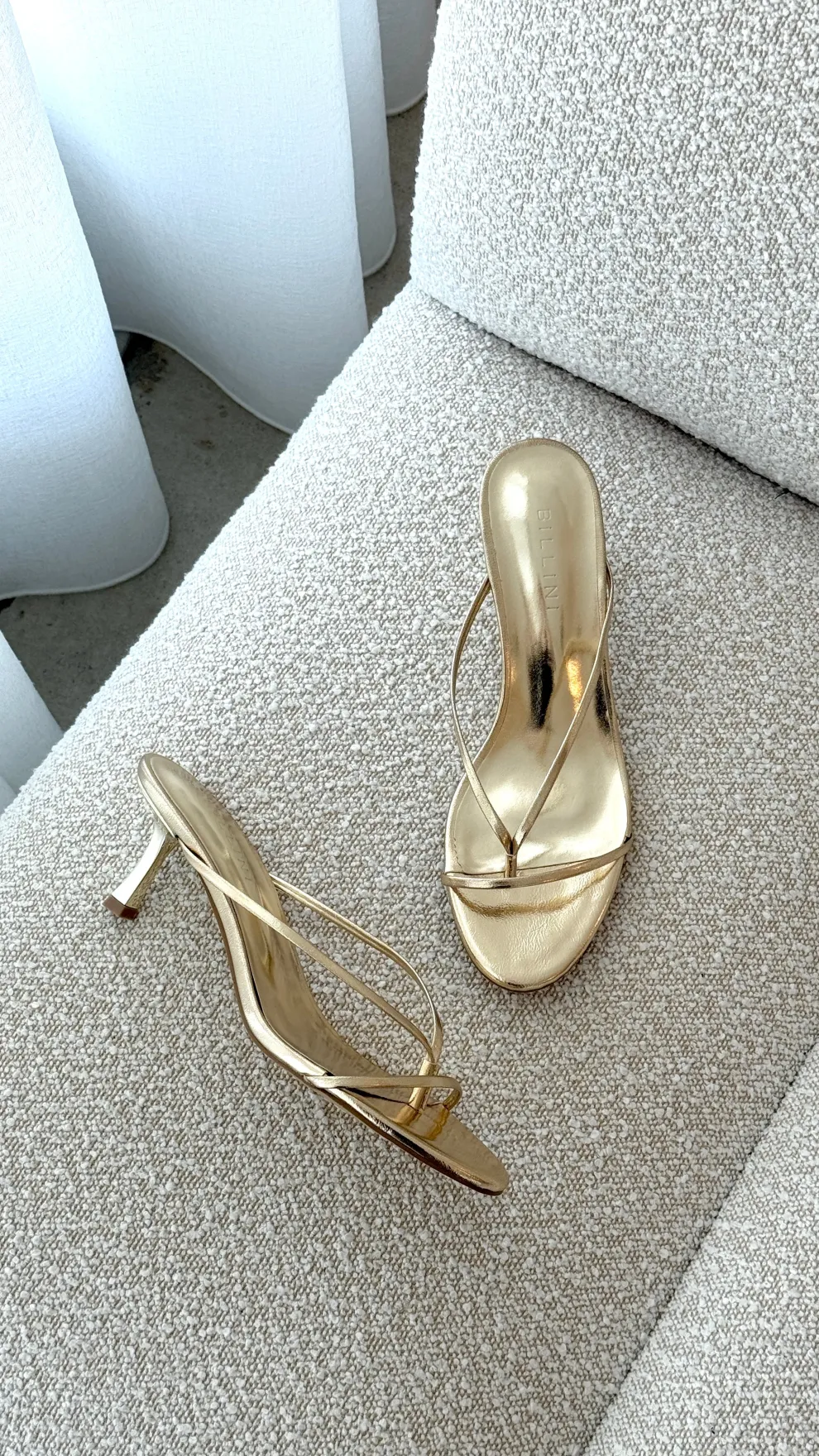 Gillie Heel - Gold Metallic