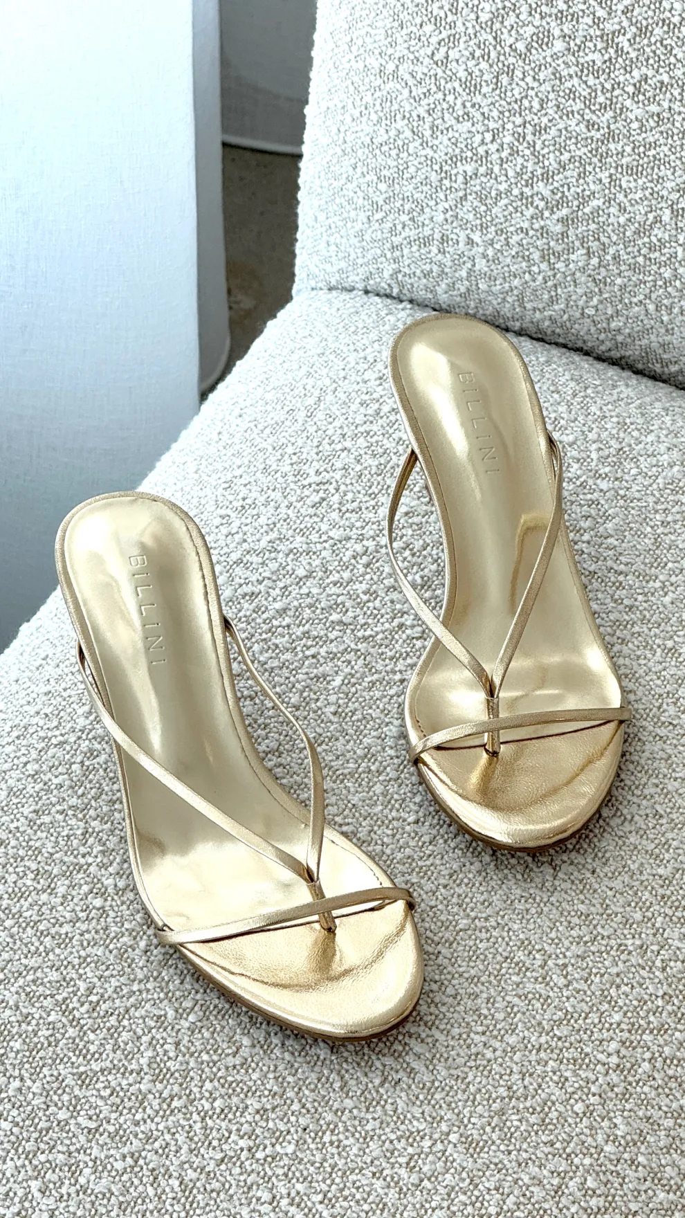 Gillie Heel - Gold Metallic