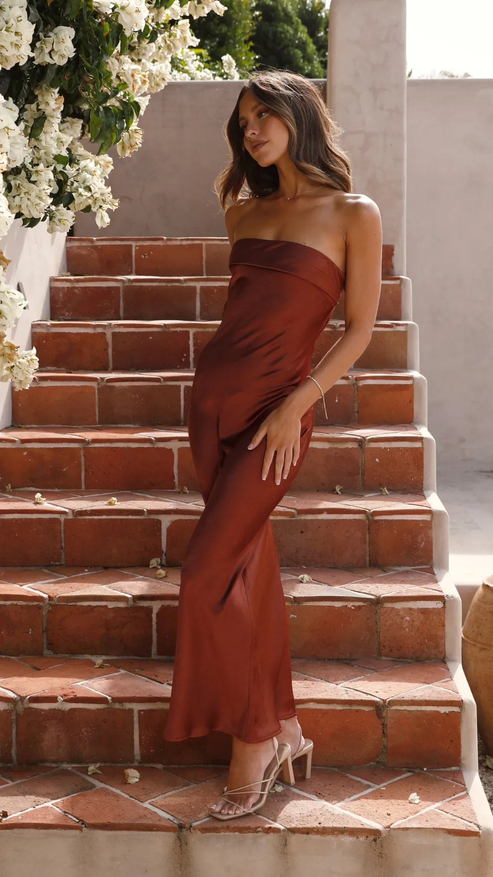 Gisele Maxi Dress - Rust