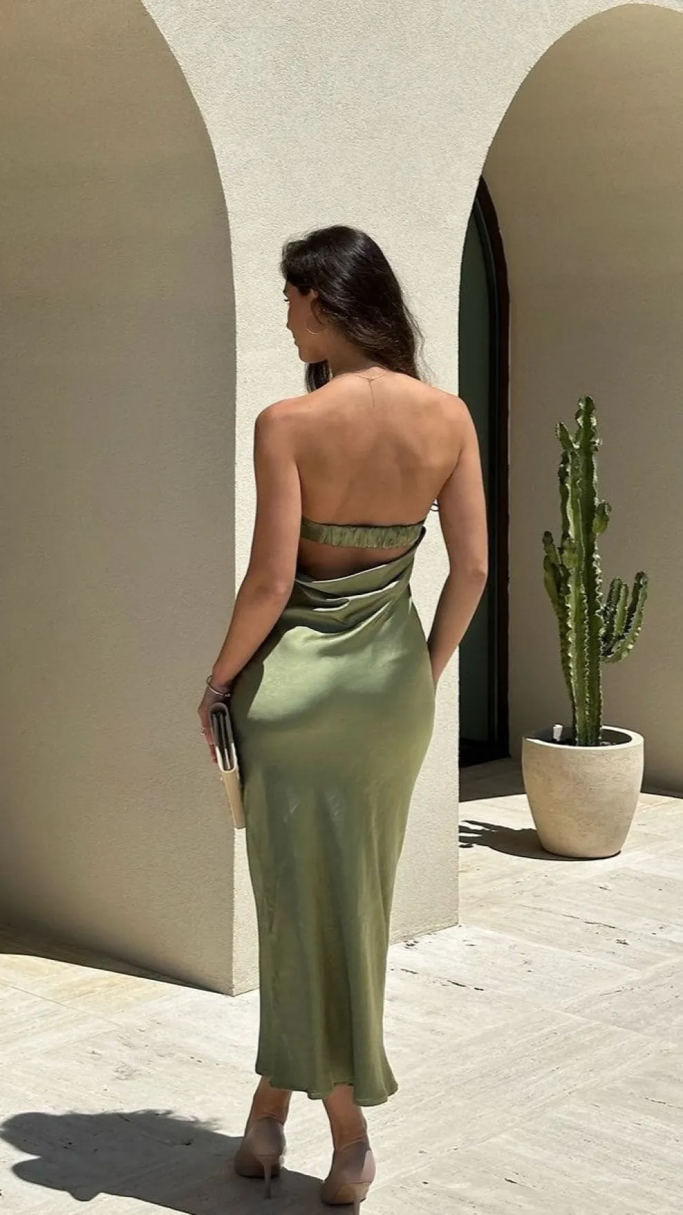Gisele Maxi Dress - Olive