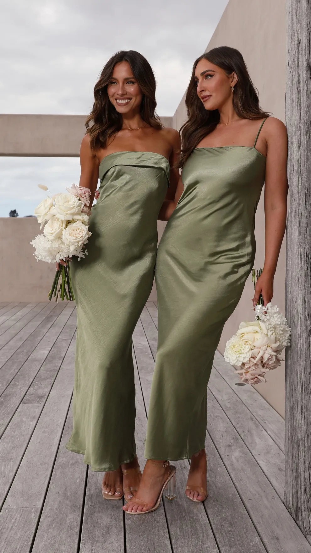 Gisele Maxi Dress - Olive