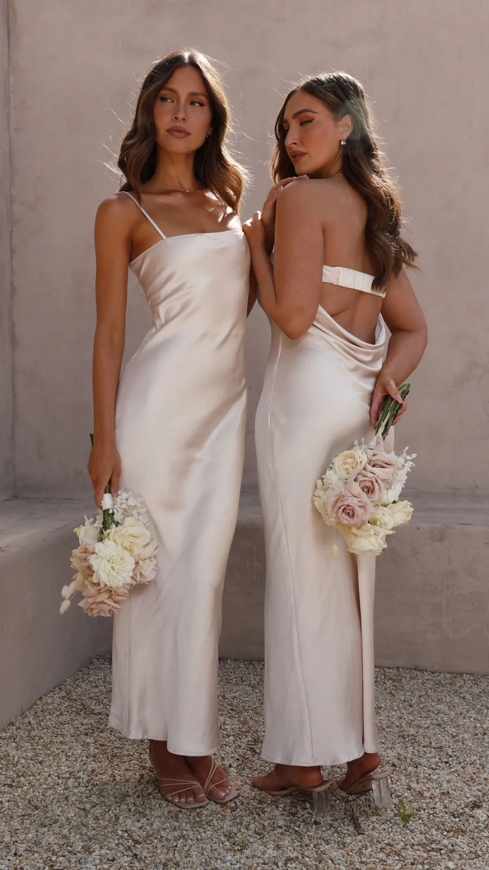 Gisele Maxi Dress - Champagne