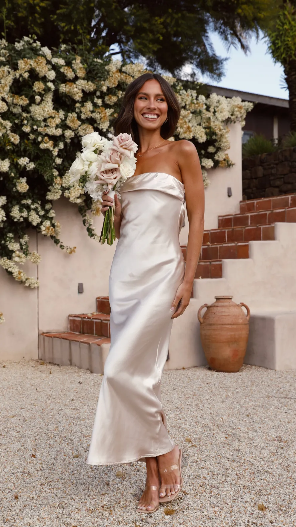 Gisele Maxi Dress - Champagne