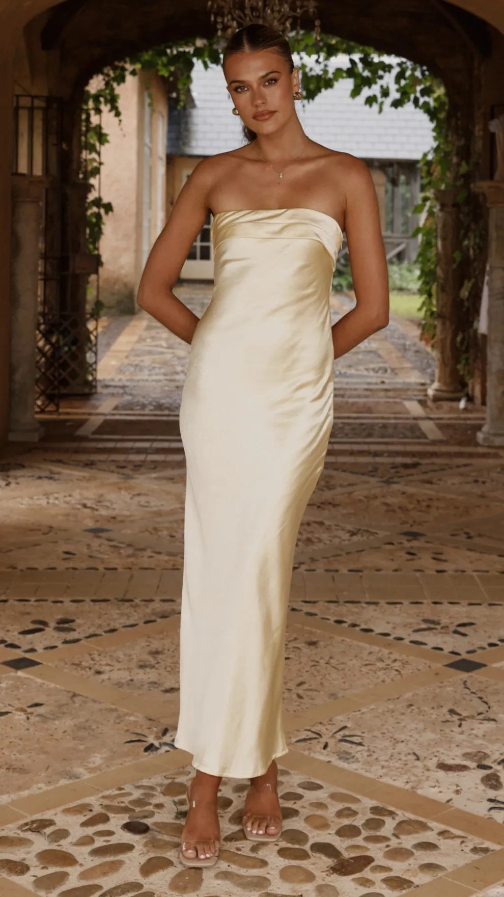 Gisele Maxi Dress - Yellow