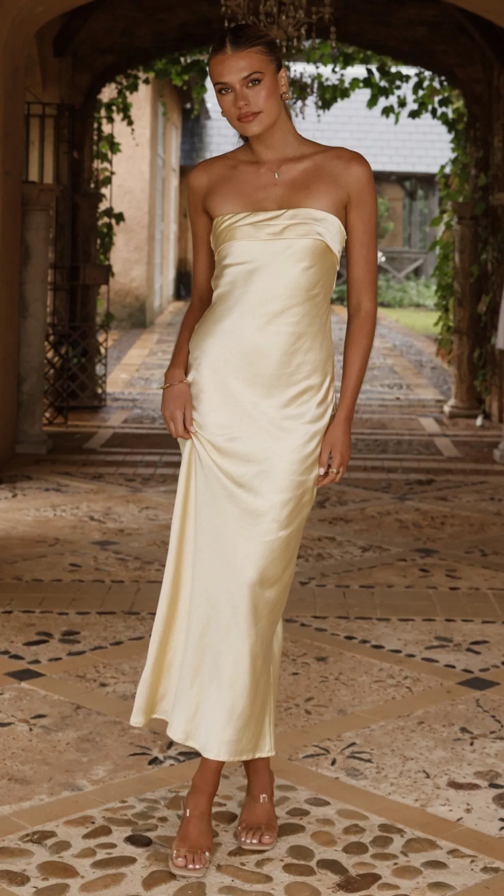 Gisele Maxi Dress - Yellow