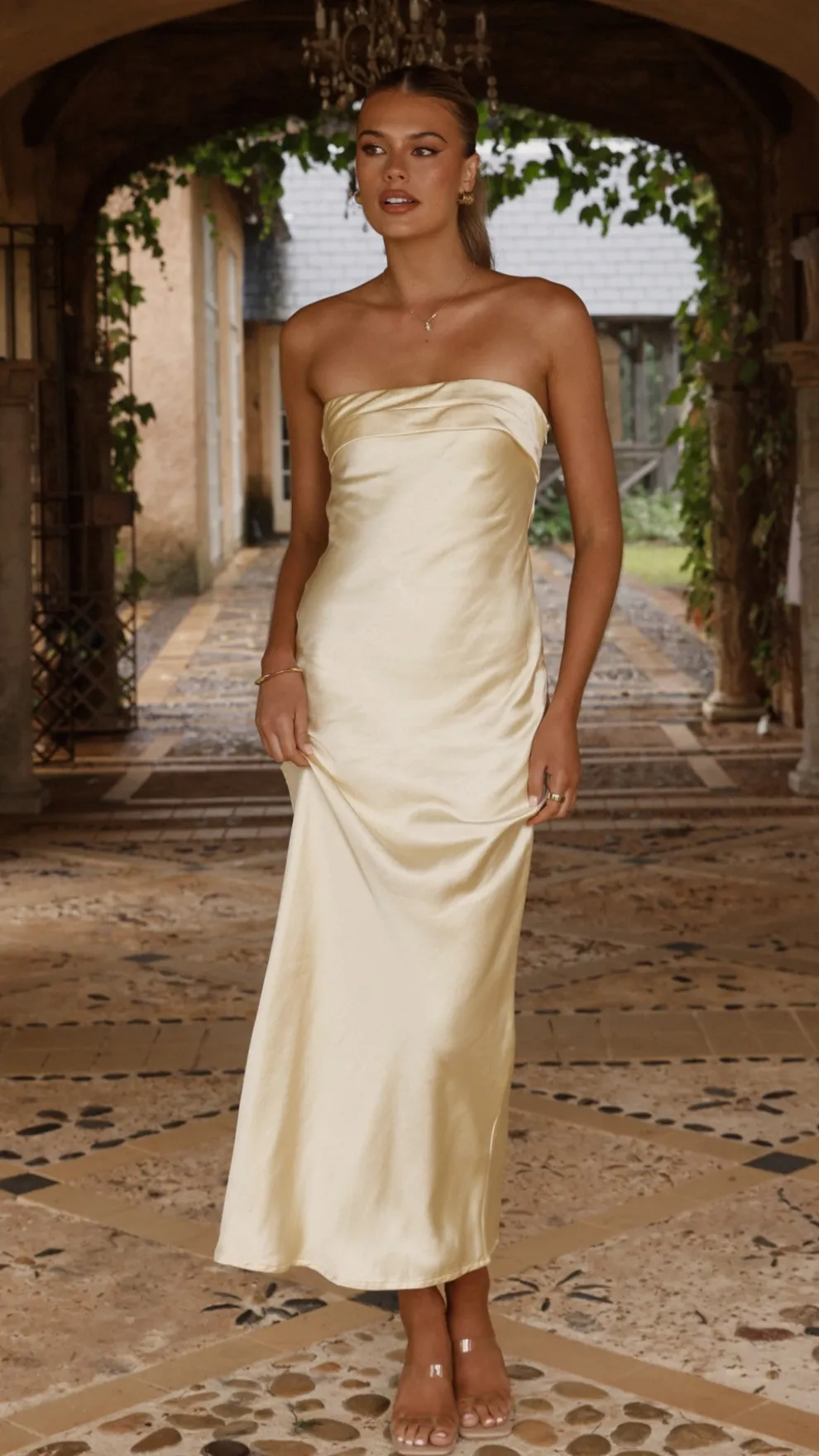 Gisele Maxi Dress - Yellow