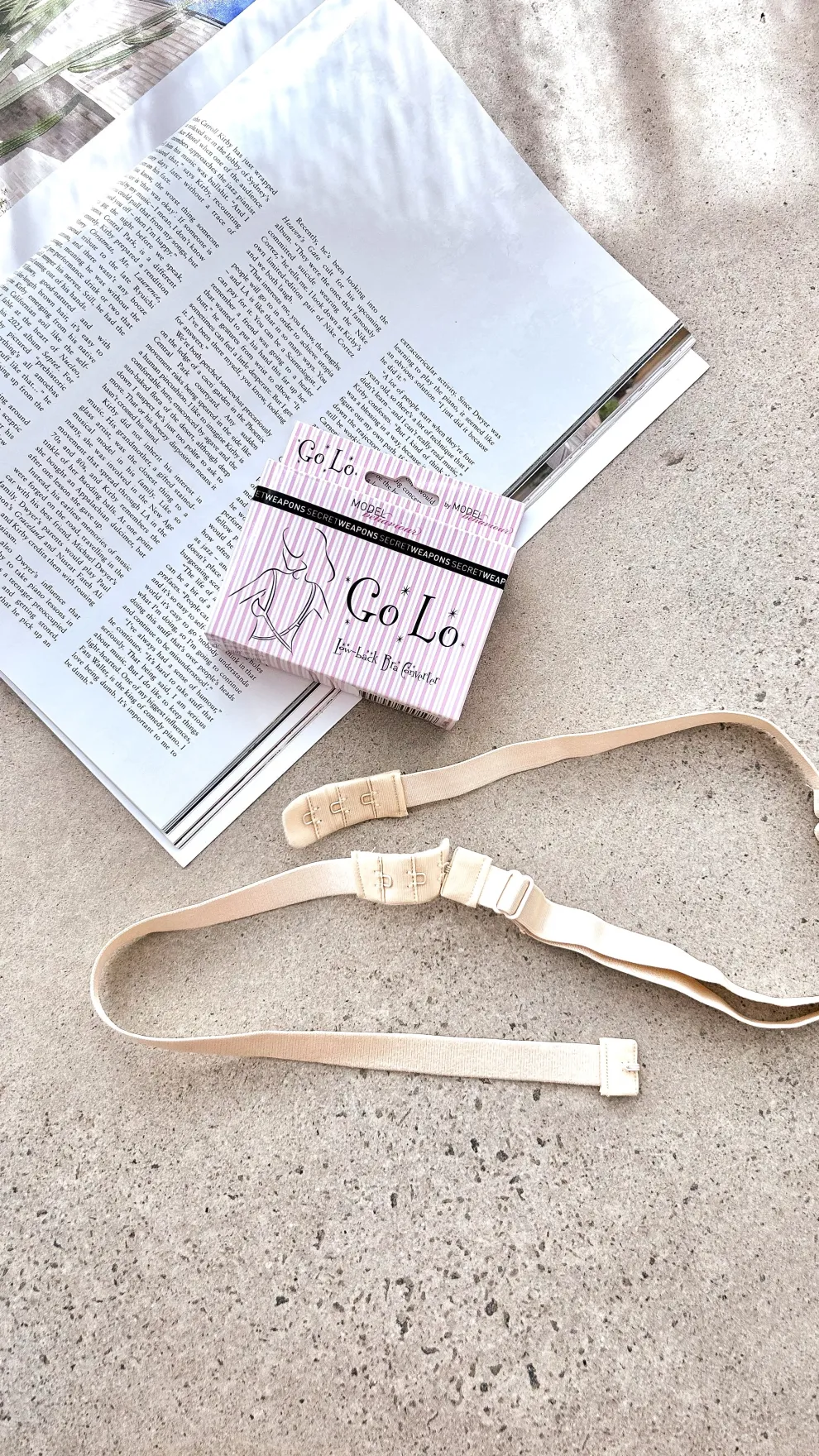 Go Lo - Low Back Bra Converter - Nude