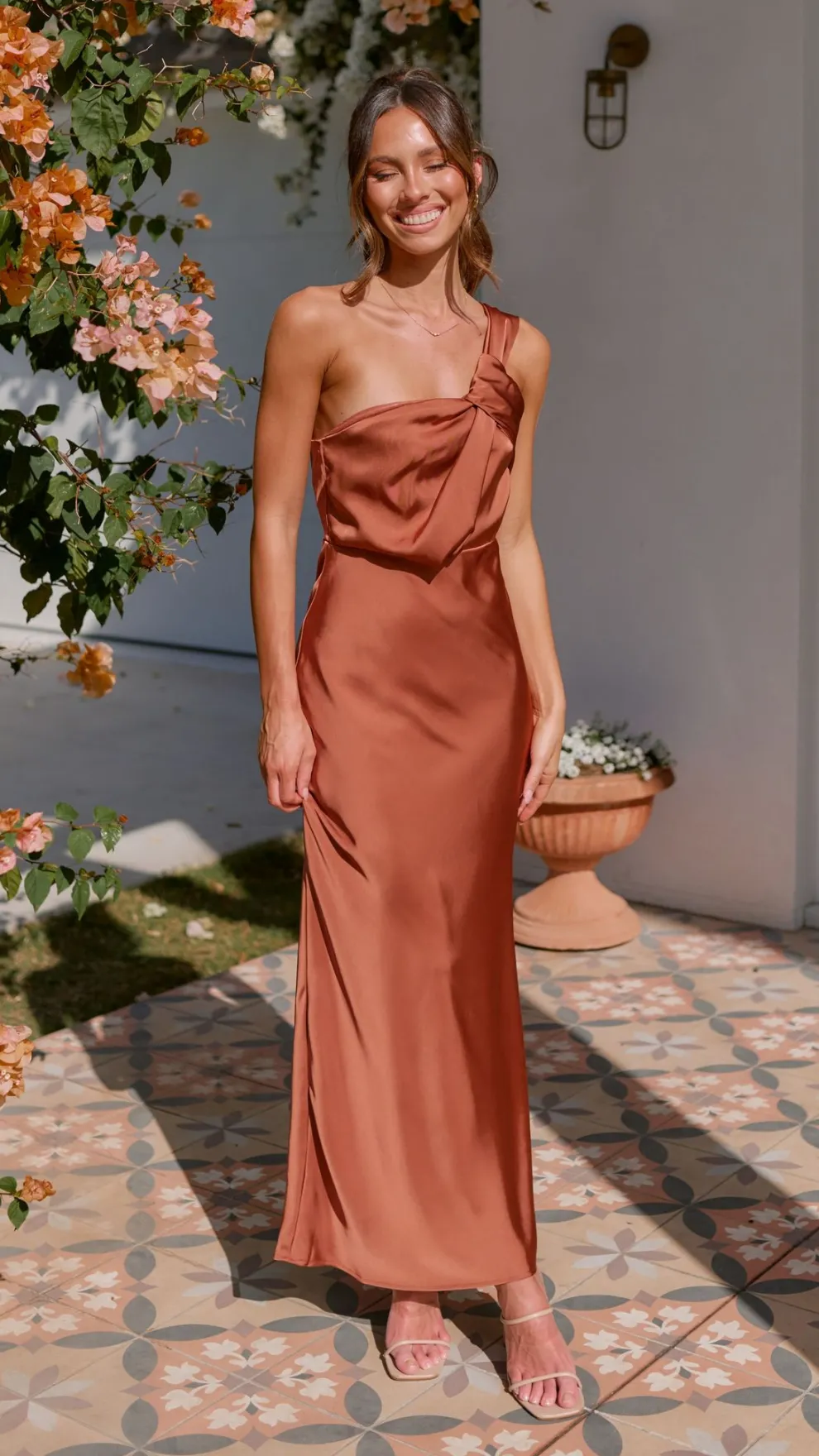 Greta Maxi Dress - Copper