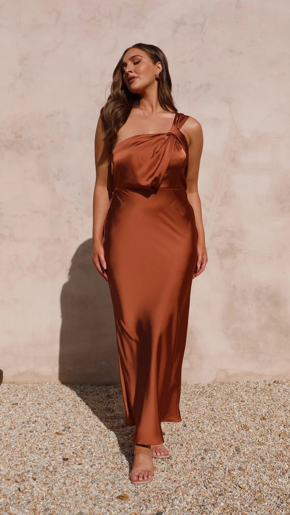 Greta Maxi Dress - Copper