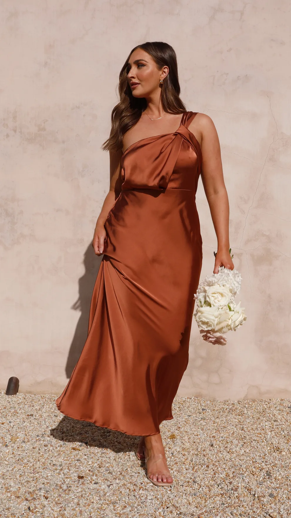 Greta Maxi Dress - Copper