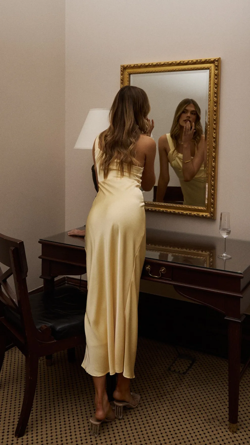 Greta Maxi Dress - Yellow