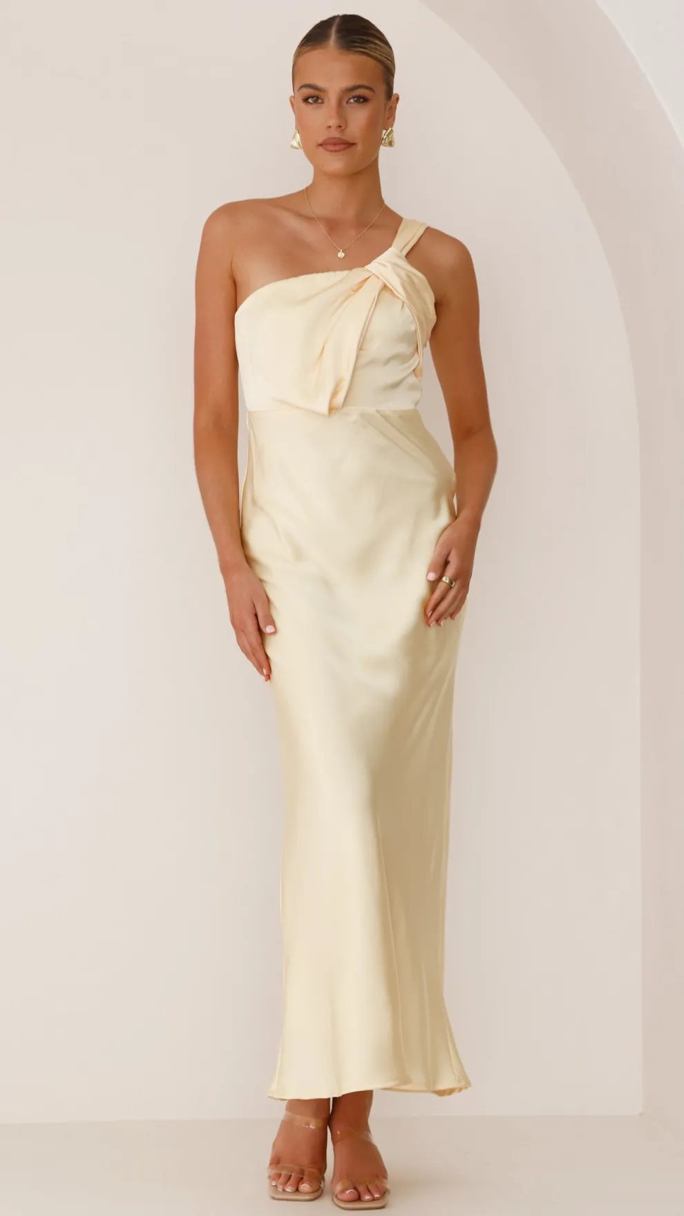 Greta Maxi Dress - Yellow