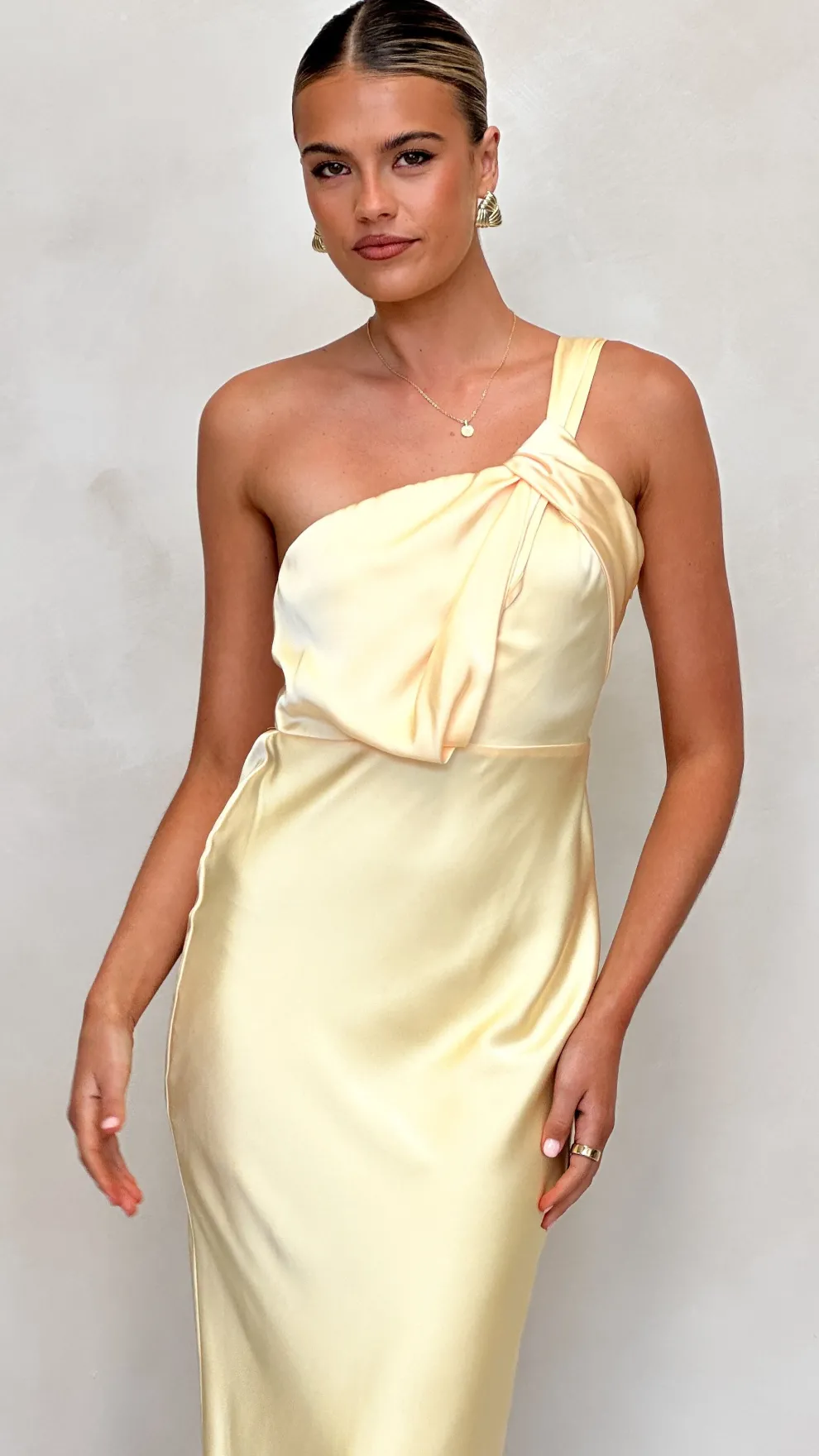 Greta Maxi Dress - Yellow