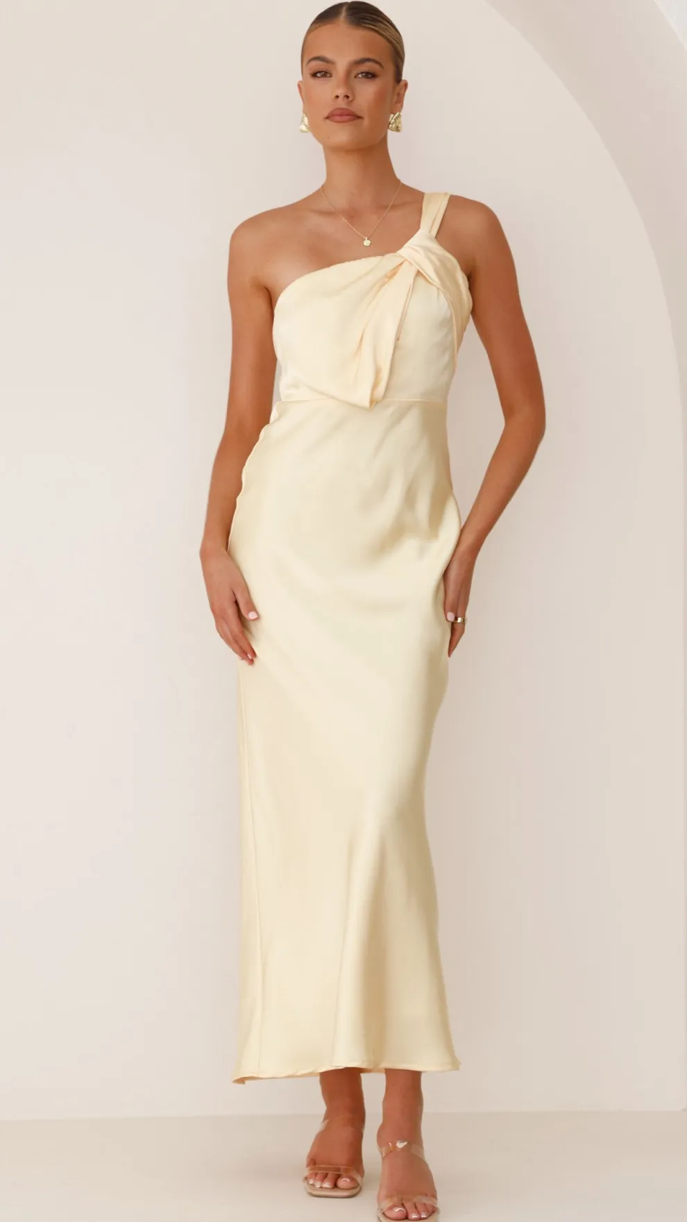 Greta Maxi Dress - Yellow